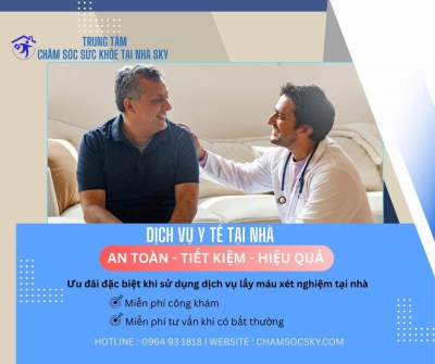 LẤY MÁU XÉT NGHIỆM TẠI NHÀ