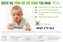 DỊCH VỤ TẮM BÉ TẠI NHÀ